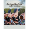 Cafetera expreso inalámbrica HIBREW: café para viajes en coche y campamento